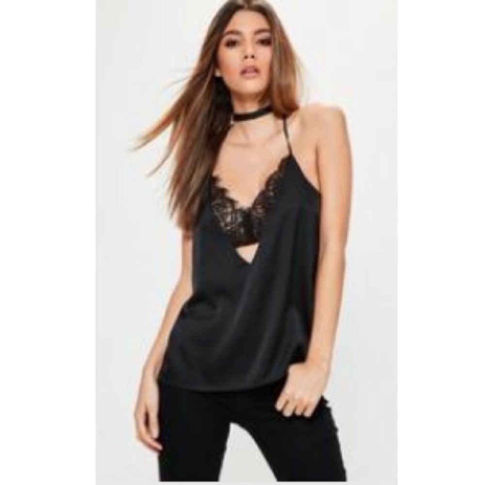 Misguided Black Sexy Tank